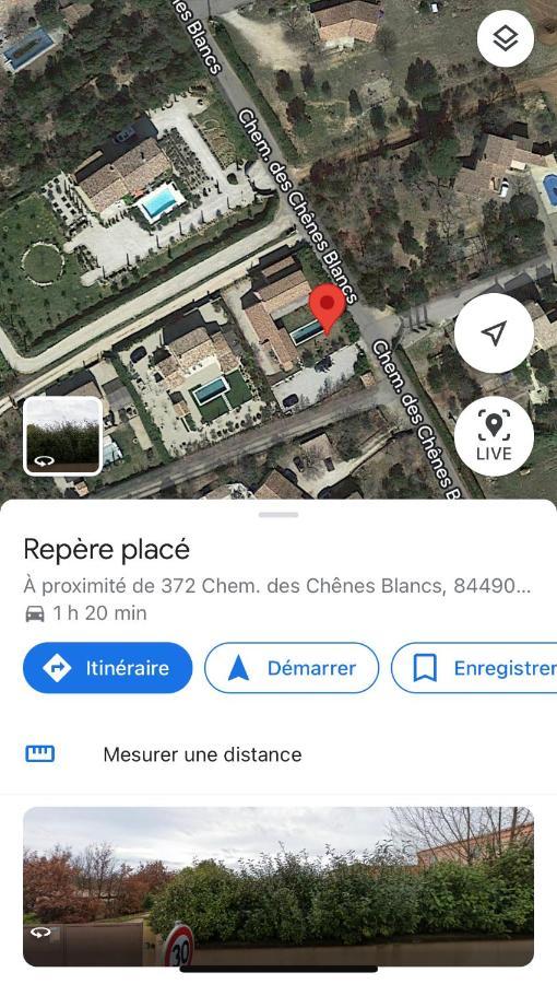 Villa Luberon Saint-Saturnin-d'Apt Eksteriør billede